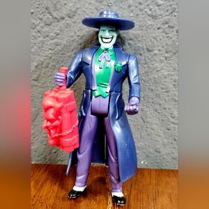 Terrorcast Joker Action Figure Batman & Robin Animated Series 1997  Kenner 5"